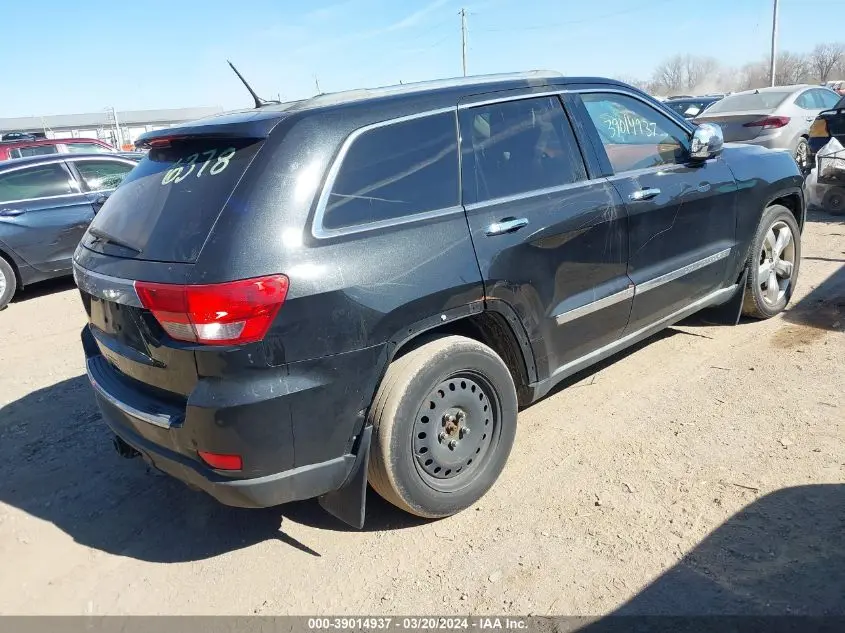 2011 JEEP GRAND CHEROKEE OVERLAND
