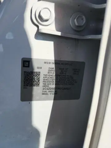 2019 CHEVROLET MALIBU LT  