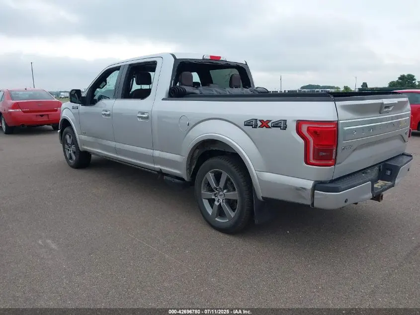 2015 FORD F-150 PLATINUM