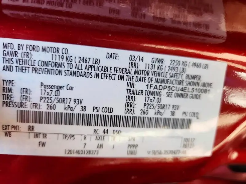 2014 FORD C-MAX PREMIUM  