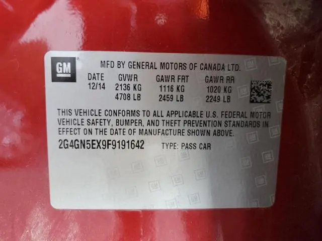 2015 BUICK REGAL PREMIUM  