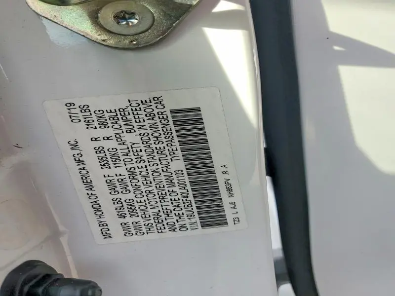 2020 ACURA TLX TECHNOLOGY  