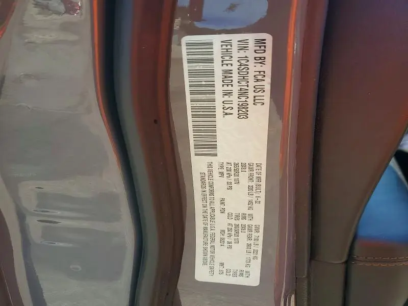 2022 DODGE DURANGO R  