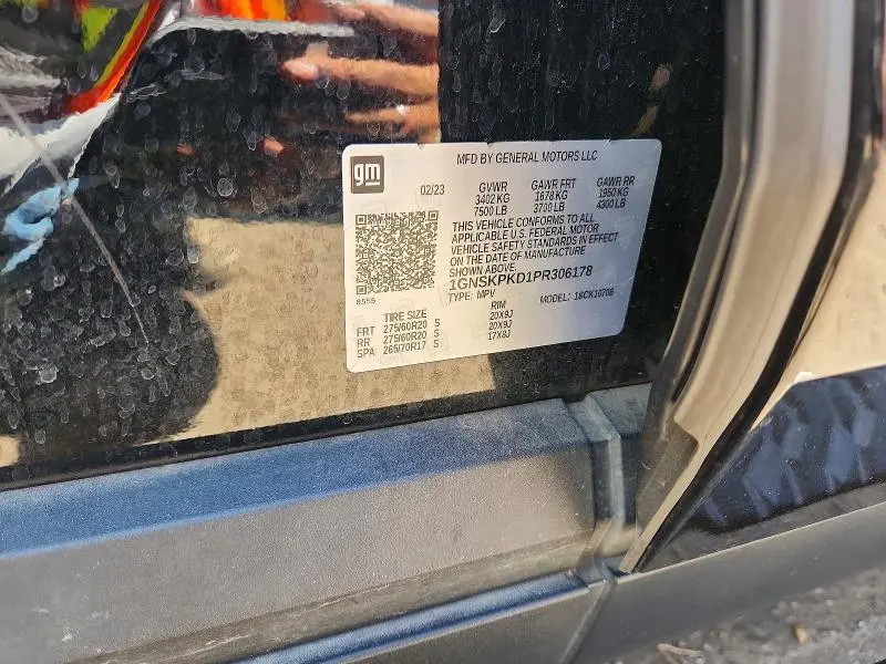 2023 CHEVROLET TAHOE K1500 Z71  