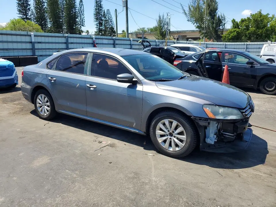 2013 VOLKSWAGEN PASSAT S  