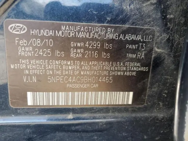 2011 HYUNDAI SONATA SE  