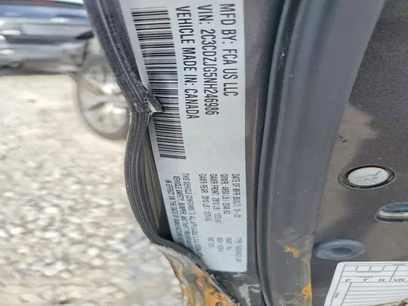 2022 DODGE CHALLENGER GT  