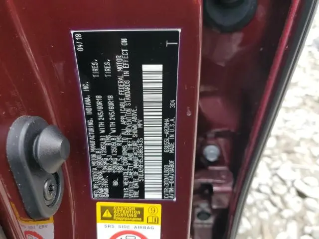 2018 TOYOTA HIGHLANDER SE  