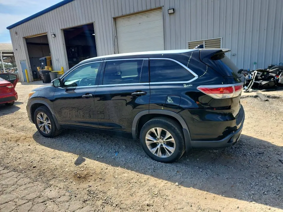 2015 TOYOTA HIGHLANDER XLE  