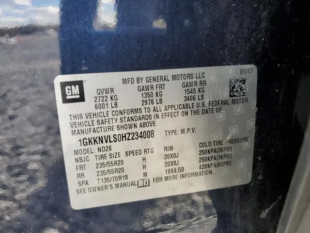 2017 GMC ACADIA ALL TERRAIN  