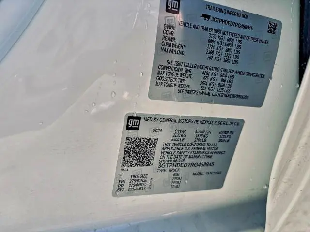 2024 GMC SIERRA C1500 SLT  