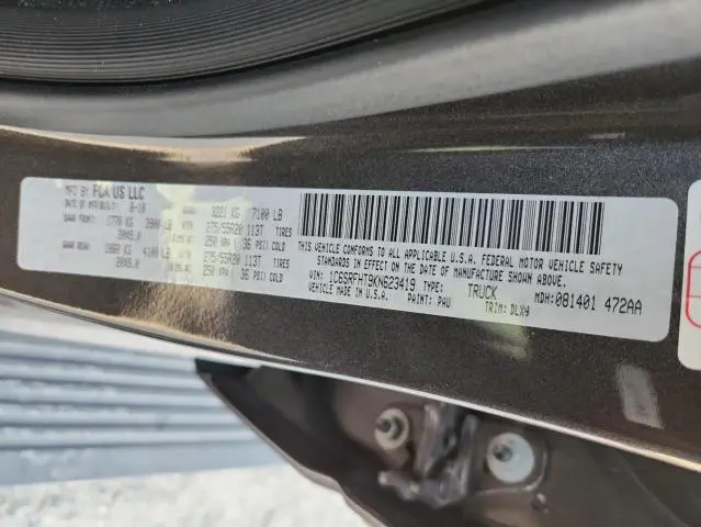 2019 RAM 1500 LIMITED  