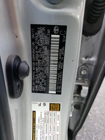 2017 TOYOTA PRIUS   