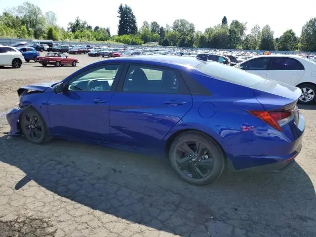 2022 HYUNDAI ELANTRA BLUE  