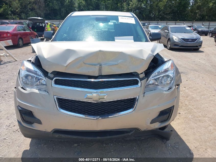 2012 CHEVROLET EQUINOX LS