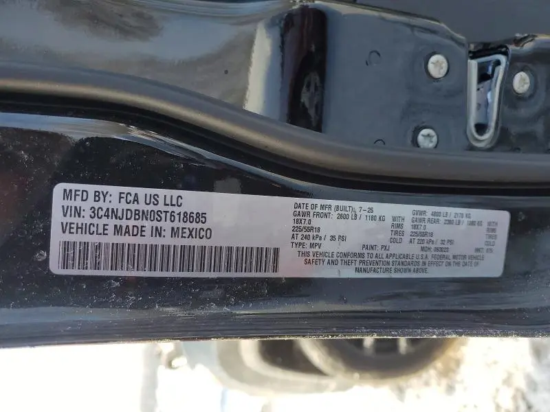 2025 JEEP COMPASS LATITUDE  