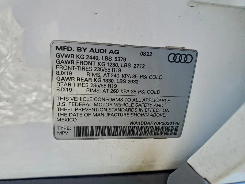 2023 AUDI Q5 PREMIUM PLUS 40  