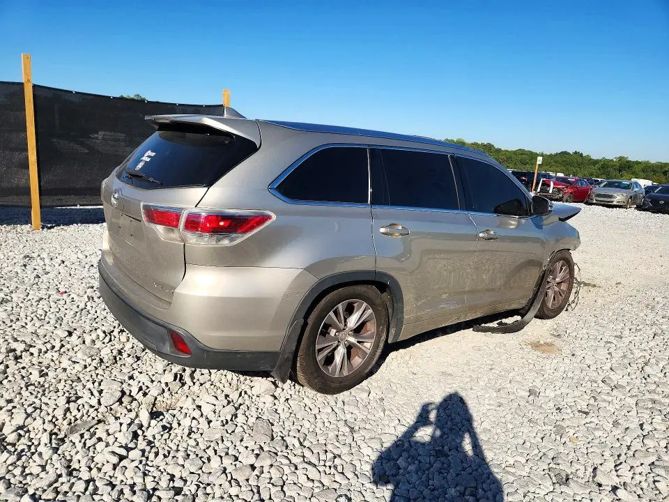 2015 TOYOTA HIGHLANDER XLE  