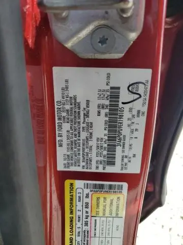 2014 FORD FUSION SE PHEV  