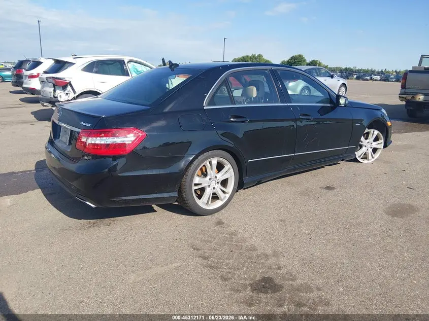 2012 MERCEDES-BENZ E 350 4MATIC