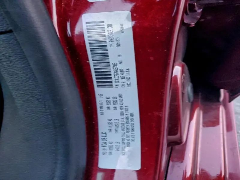 2016 CHRYSLER 200 LIMITED  