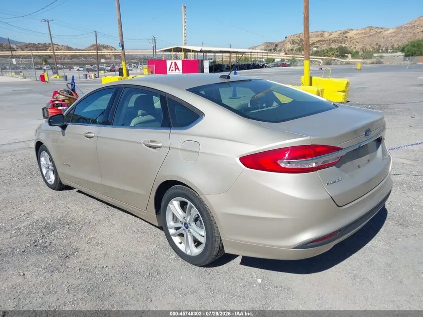 2018 FORD FUSION HYBRID S