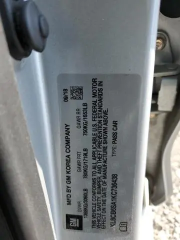 2019 CHEVROLET SPARK LS
