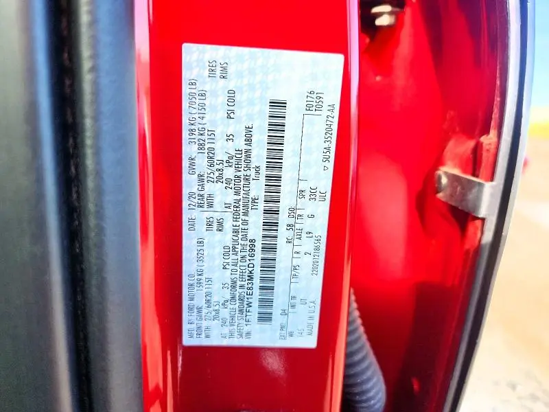 2021 FORD F150 SUPERCREW  