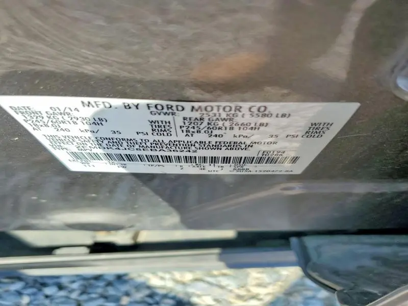 2014 FORD EDGE SEL  