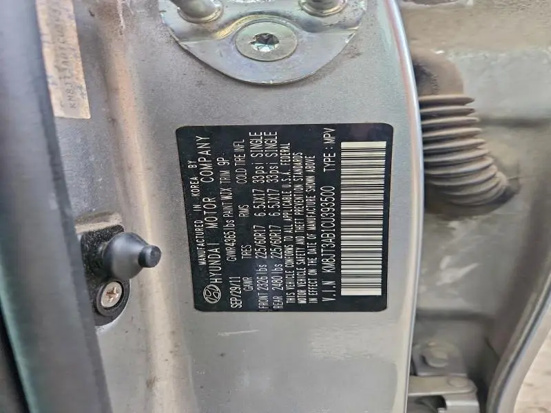 2012 HYUNDAI TUCSON GL  