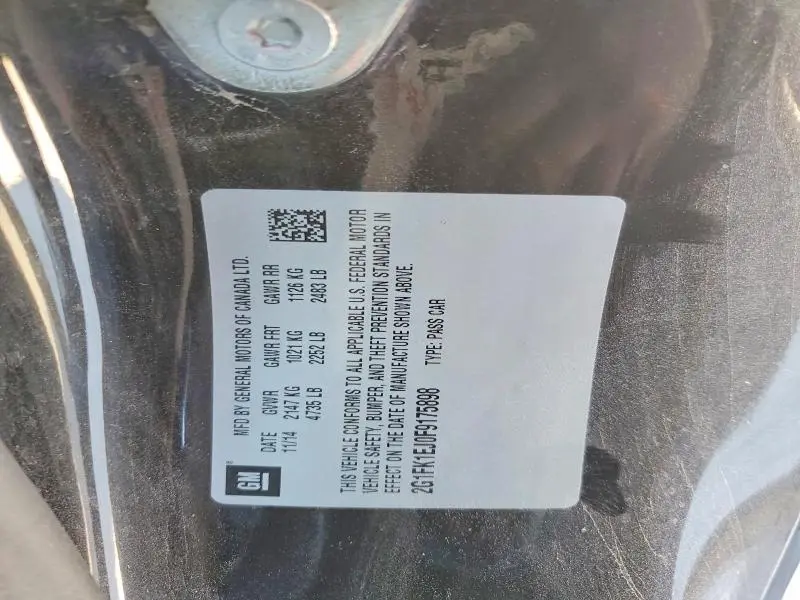 2015 CHEVROLET CAMARO 2SS  