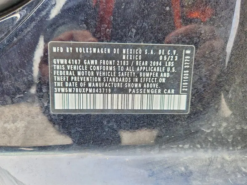 2023 VOLKSWAGEN JETTA S  