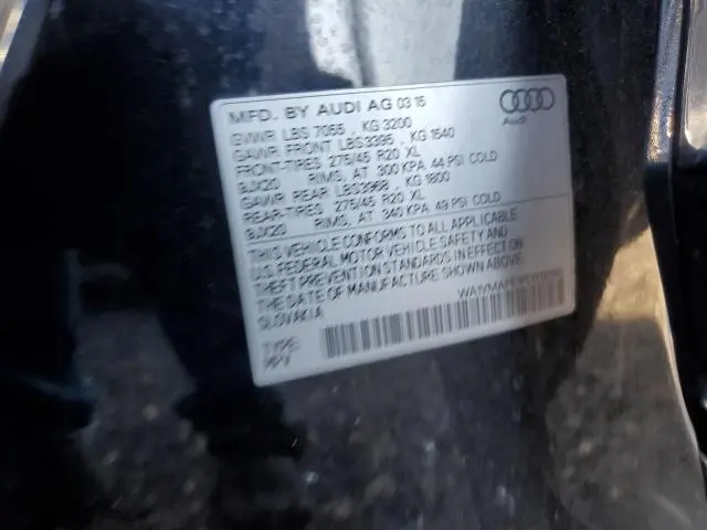 2015 AUDI Q7 TDI PRESTIGE  