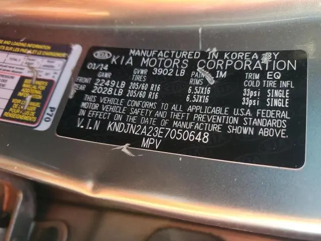2014 KIA SOUL BASE  