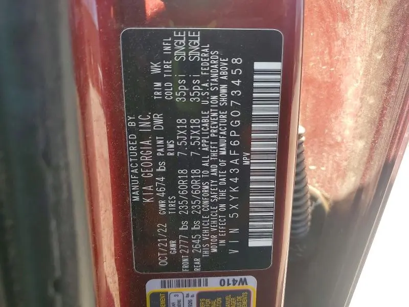 2023 KIA SPORTAGE SX  