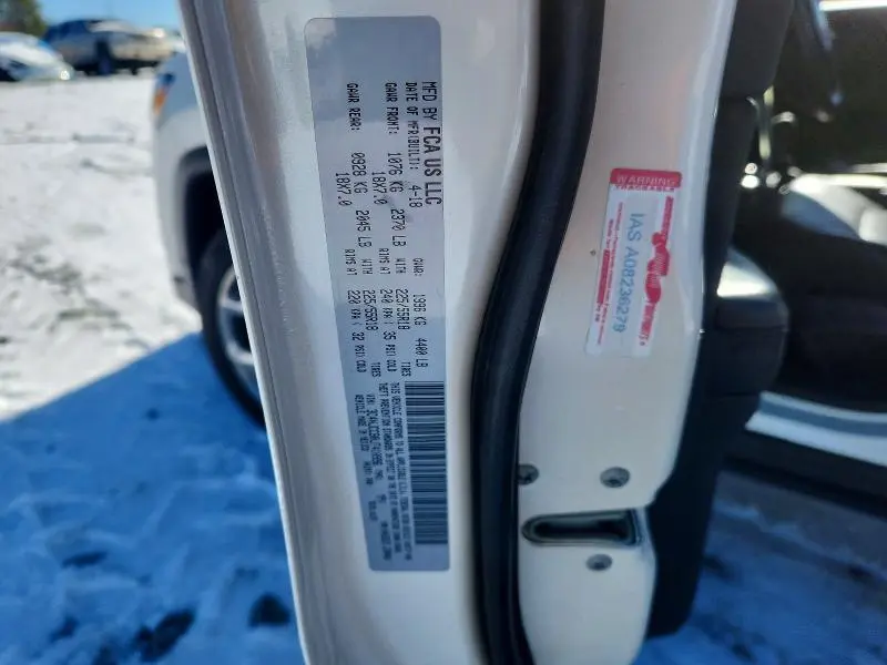 2018 JEEP COMPASS LIMITED  