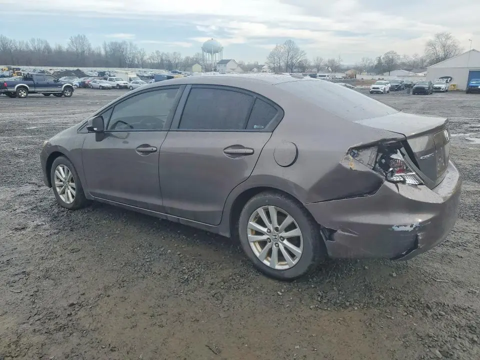 2012 HONDA CIVIC EXL  