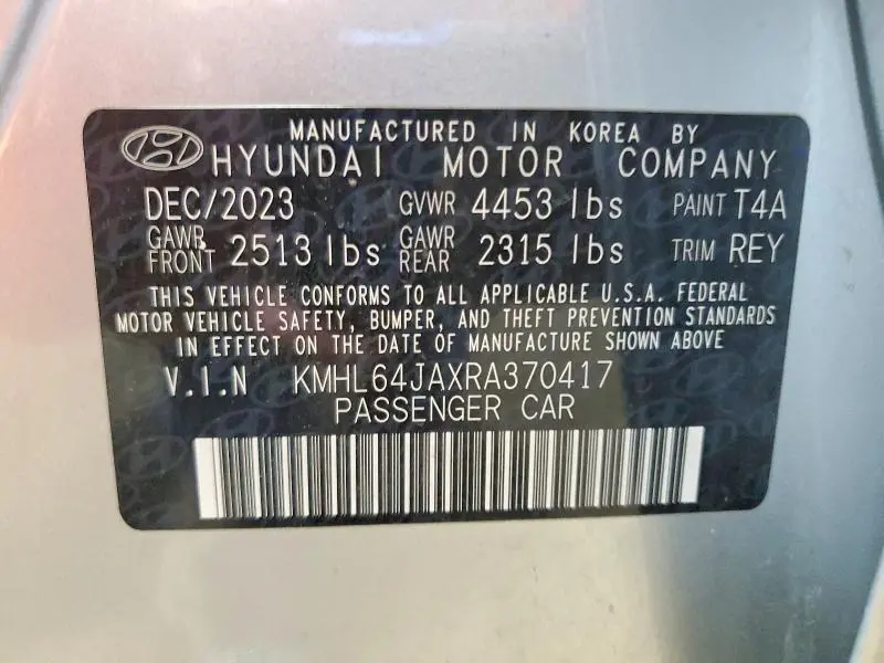 2024 HYUNDAI SONATA SEL  