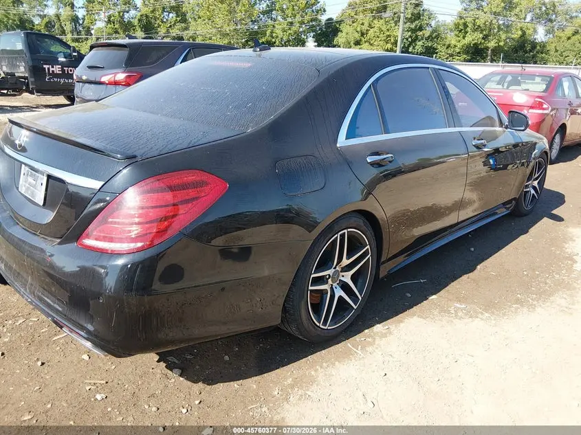 2015 MERCEDES-BENZ S 550 4MATIC