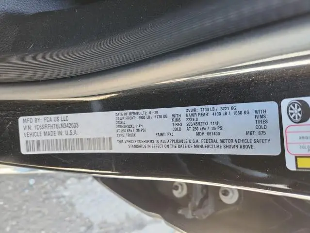 2020 RAM 1500 LIMITED