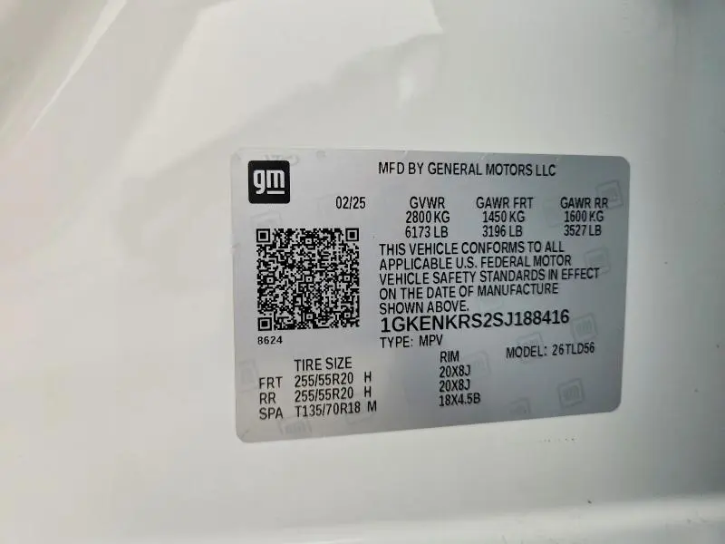 2025 GMC ACADIA ELEVATION  