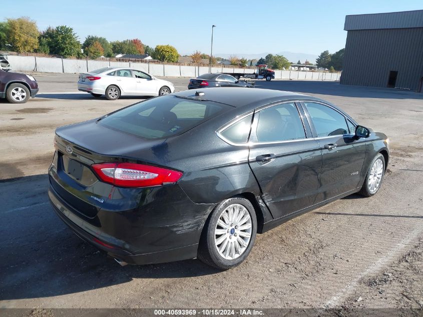 2014 FORD FUSION HYBRID SE