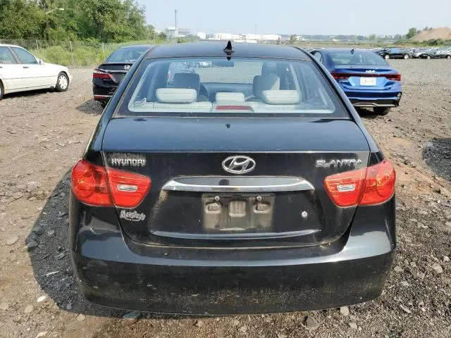 2010 HYUNDAI ELANTRA BLUE  