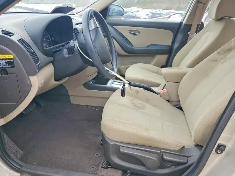 2010 HYUNDAI ELANTRA BLUE  