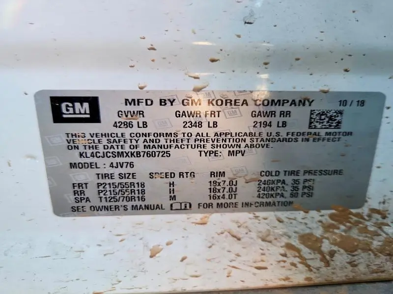 2019 BUICK ENCORE ESSENCE  