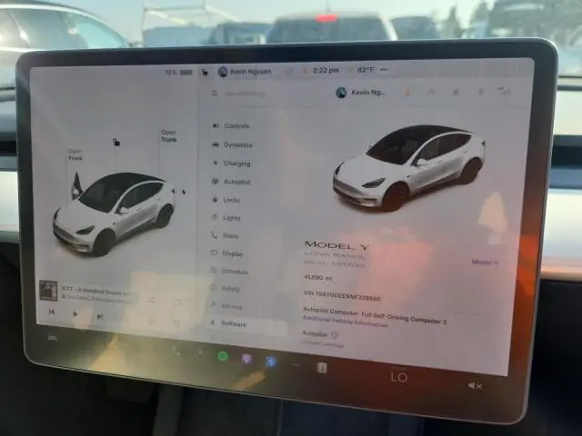 2022 TESLA MODEL Y   