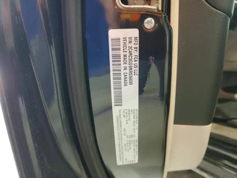 2021 CHRYSLER PACIFICA LIMITED  