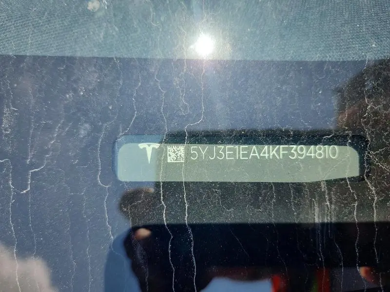 2019 TESLA MODEL 3   