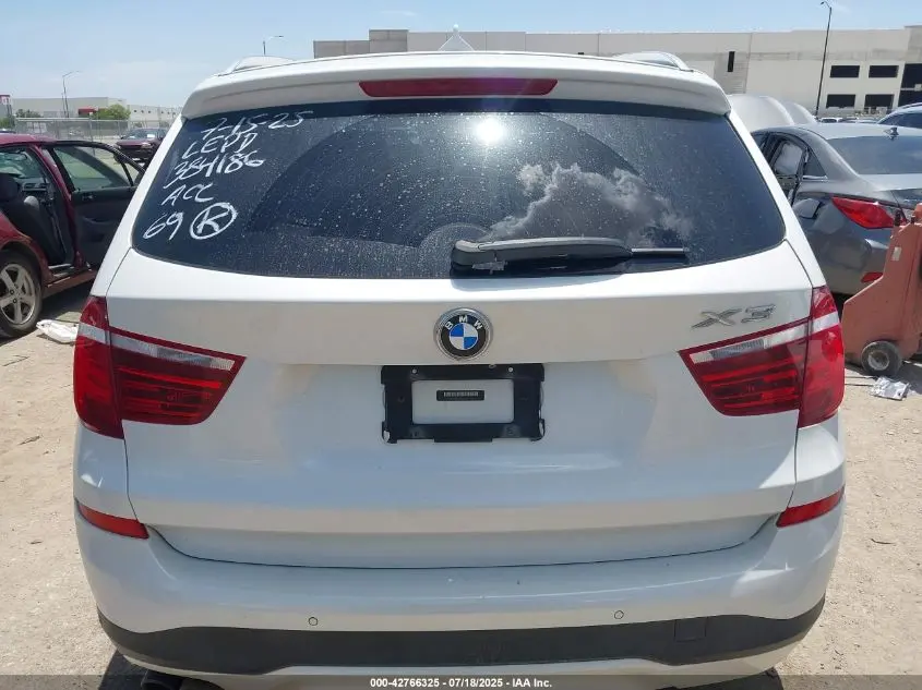 2017 BMW X3 SDRIVE28I