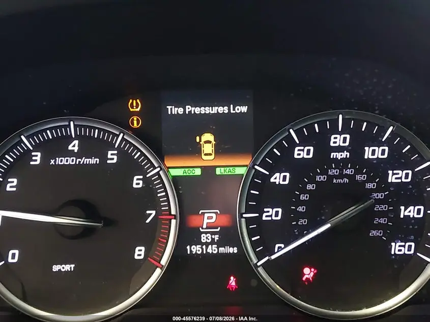 2020 ACURA TLX TECH PACKAGE